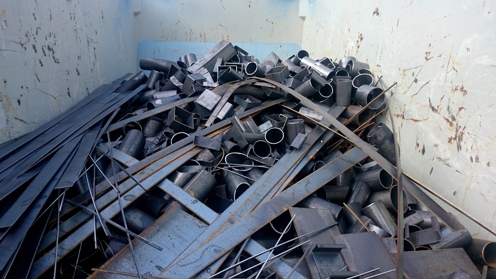 Scrap,Metal,In,The,Container